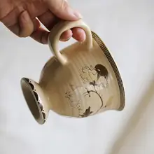 欧風ビンテージデザインの高脚マグカップ【アートラテアート用・撮影向け】