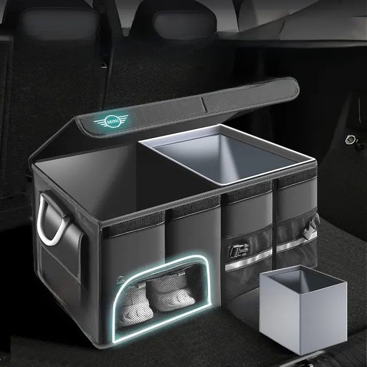 BMW MINI用 車載収納ボックス【トランク用・コンパクト設計】