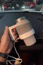 車載用電熱水筒【大容量・保温機能・便利なスマートデザイン】