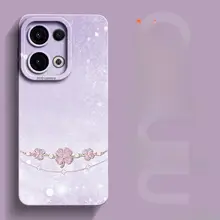 OPPO Reno13/Reno12シリーズ対応 シリコン製スマホケース【全包・ストラップ付き・衝撃吸収】