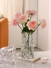 花瓶 フラワーベース 高級感 おしゃれ 家庭用 リビング インテリア 生花 ドライフラワー 万年竹