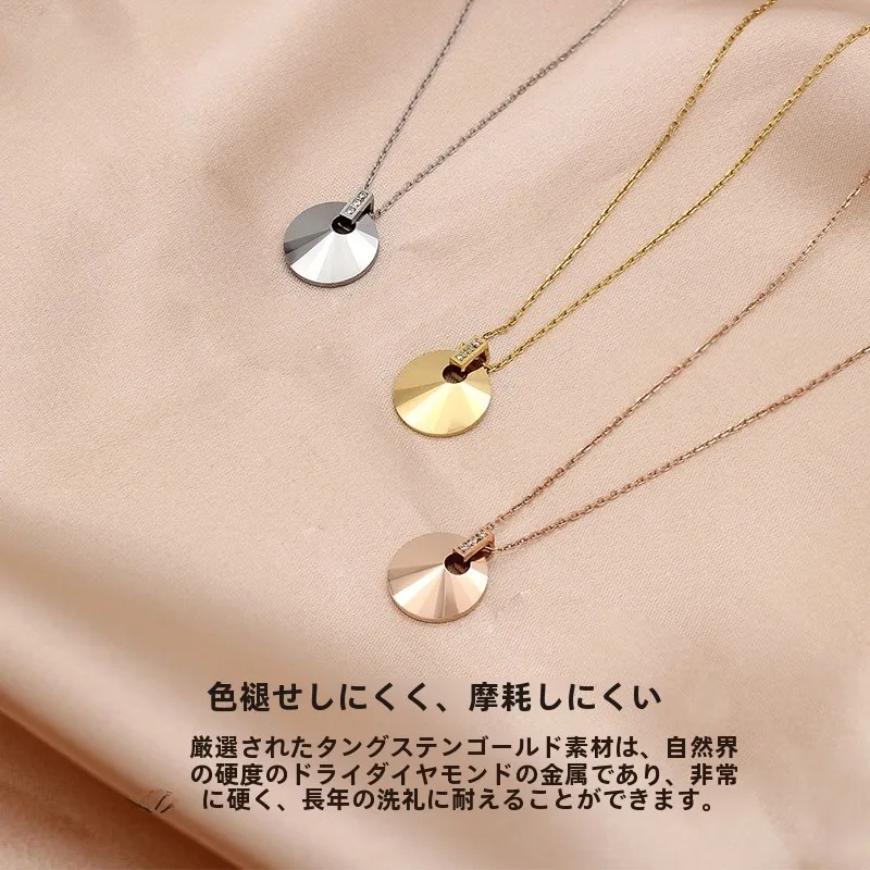 ローズゴールドのダイヤモンドテクスチャーネックレス：安価で上品なシンプルデザインの選び方