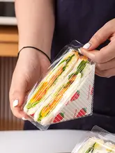 サンドイッチケース 食品対応 使い捨て 三角形 半切り用 ケーキ スイーツ 持ち帰り 製菓 家庭用