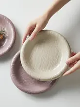 デザートプレート【フレンチスタイル・ラウンド・家庭用・軽量設計】