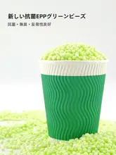高級手作り黒色波浪デザインのクッションスツール【洗濯可能】