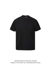 半袖Tシャツ ユニセックス スペースニット 空気層 ポリウレタン混 防シワ加工 正肩 ショート丈