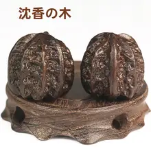 シェイプアップ用沈香木製手球【握力トレーニング・高齢者向け】