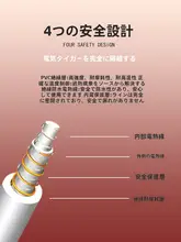 電気加熱座布団【オフィス用・腰と背中をサポート・一体型デザイン】