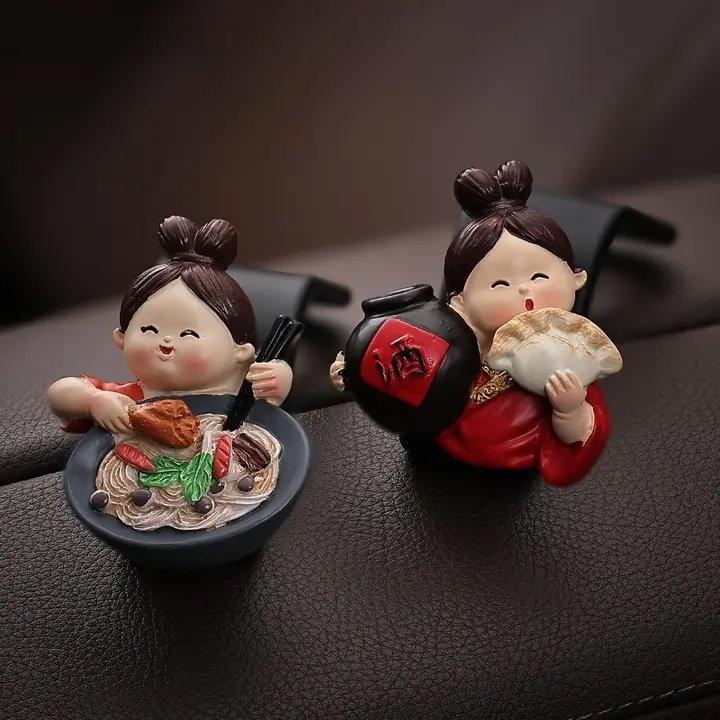 かわいいカートーンデザイン 車用フロントヘッドレストフック【多機能・収納・装飾用】