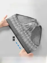 通気性抜群の綿製 メンズトライアングルパンツ【ゆったりサイズ・快適なフィット感】