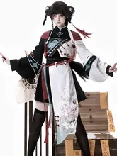 ゴシック風ロリータ 万聖節コスチューム【新中式デザイン・秋用】