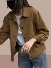 レディース デニムジャケット【ショート丈・カジュアル・春秋用】（セットアップ対応）