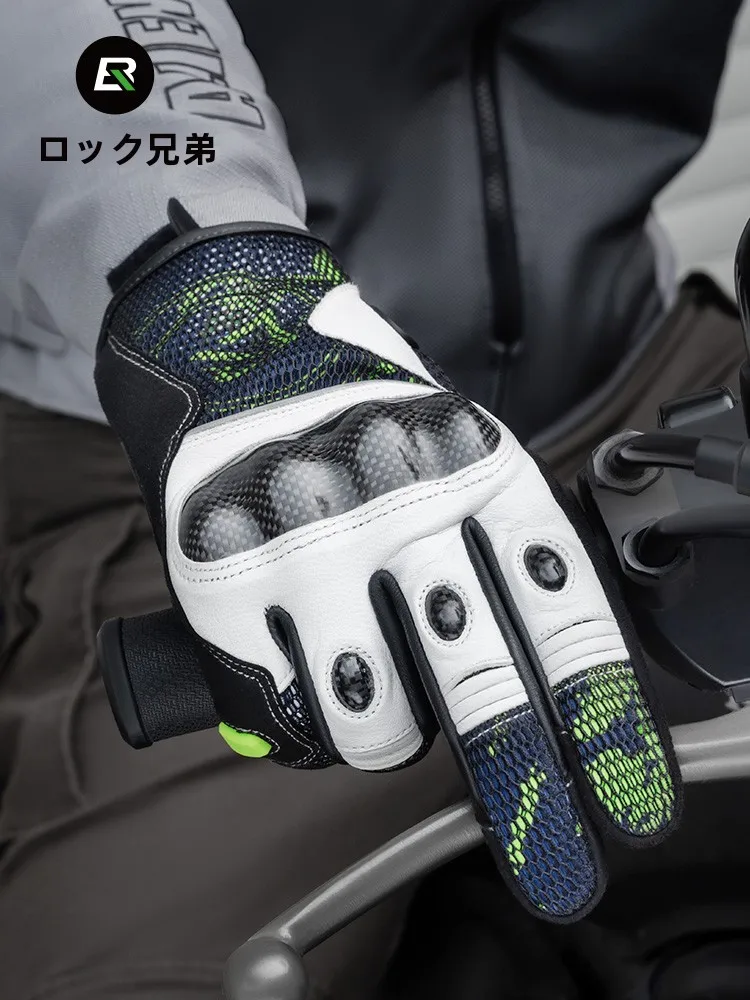 バイク用フルフィンガーグローブ【通気性・防滑】：四季通用の実用性と実際の使用シーン