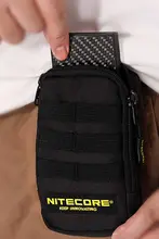 NITECORE NPP30 アウトドアランニングウエストポーチ【スマートフォン収納・男性用・タクティカルデザイン】