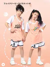 子供用速乾スポーツTシャツ2点セット【通気性・バスケットボール・練習用】