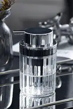 プッシュ式ハンドソープボトル【乳液タイプ・泡立て機能付き・液体分配用】