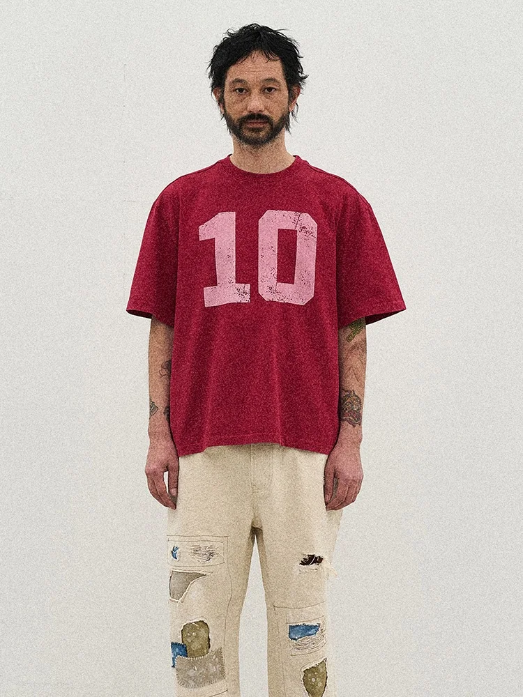 水洗藍染デジタルプリントTシャツ：色あせ防止と復活の実用性を検証