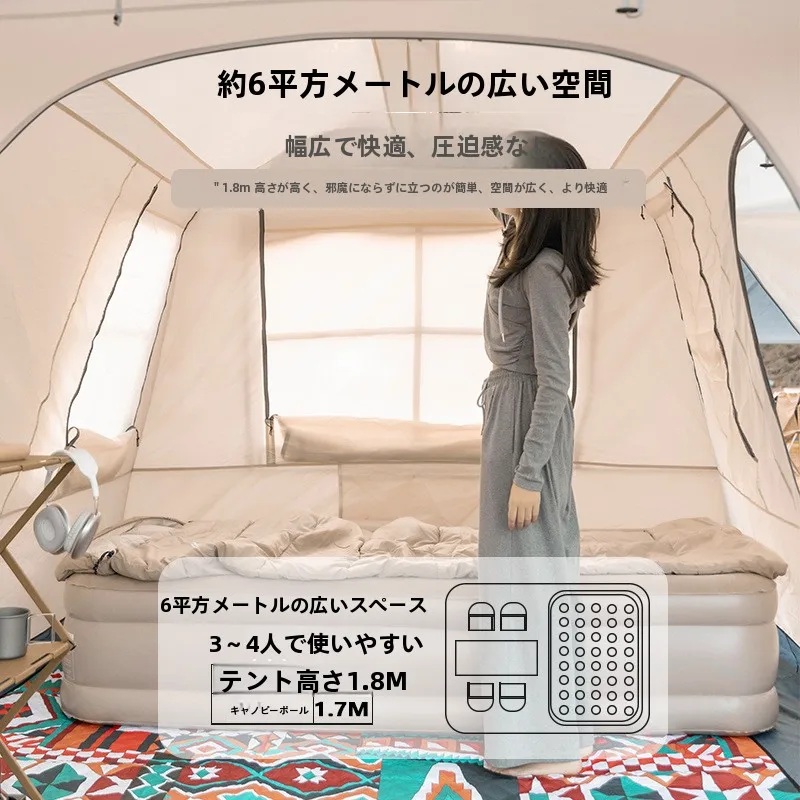 開閉式テントを選ぶべき理由は？実は「自動設置」が生活のストレスを半分にできる