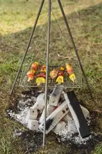 必唯純チタン製ポータブルバーベキューグリル【アウトドア・キャンプ用・ミニサイズ】