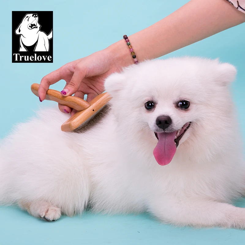 猫飼いが買ってよかったもの・悪かったもの正直に言う - Truelove猫犬用ブラシのカーブデザインと天然竹製の特徴