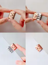 透明カラークリップ【文書整理用・学生用・スライドクリップ】