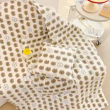 全棉製の子供用多機能抱き枕兼毛布【寝具・クッションとして使用可】（セットアップ対応）