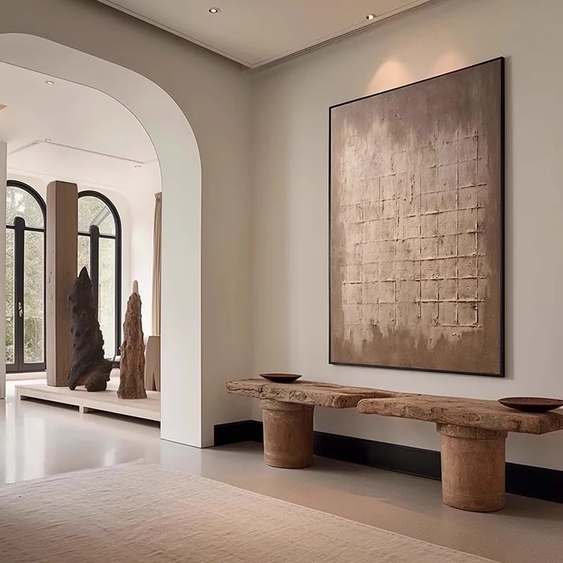 インテリア絵画に悩むあなたに、今こそ選ぶべき「侘寂風抽象画」 は？