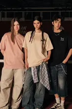 猫デザインのショートスリーブTシャツ【ユニセックス・夏用・カジュアル・ルーズフィット】（セットアップ対応）