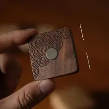 リモコン収納 壁掛け 穴あけ不要 天然木 マグネット 吸盤 テレビ エアコン リモコンフック インテリア