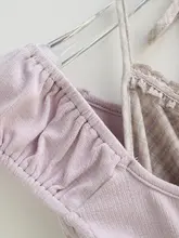 チェック柄レースハイネックデザインのショート丈Tシャツ【夏用・甘辛ミックス】（セットアップ対応）