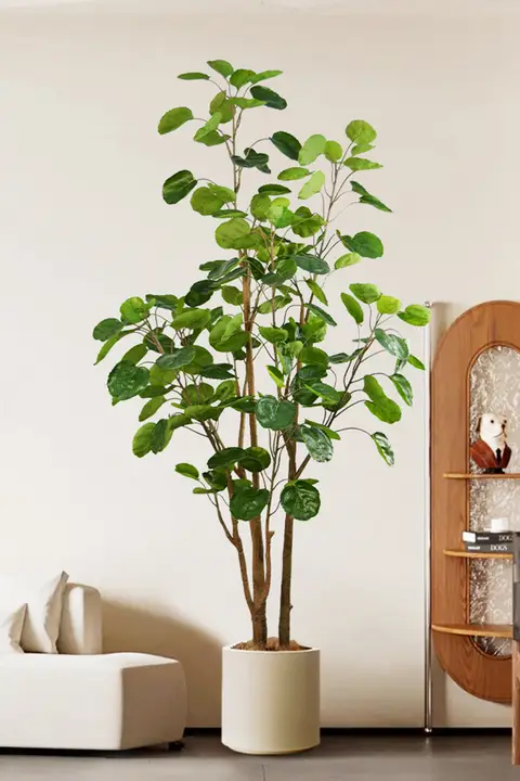 リアルな観葉植物 大型フロアデコレーションツリー リビング装飾 高級ラグジュアリー