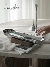 ラモメデコ ステンレス スナックナッツ プレート