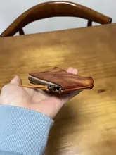 本革スモール 収納バッグ 多機能キーバッグ