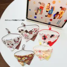 可愛いデザインのペット用三角巾【犬用・猫用・口水対策】