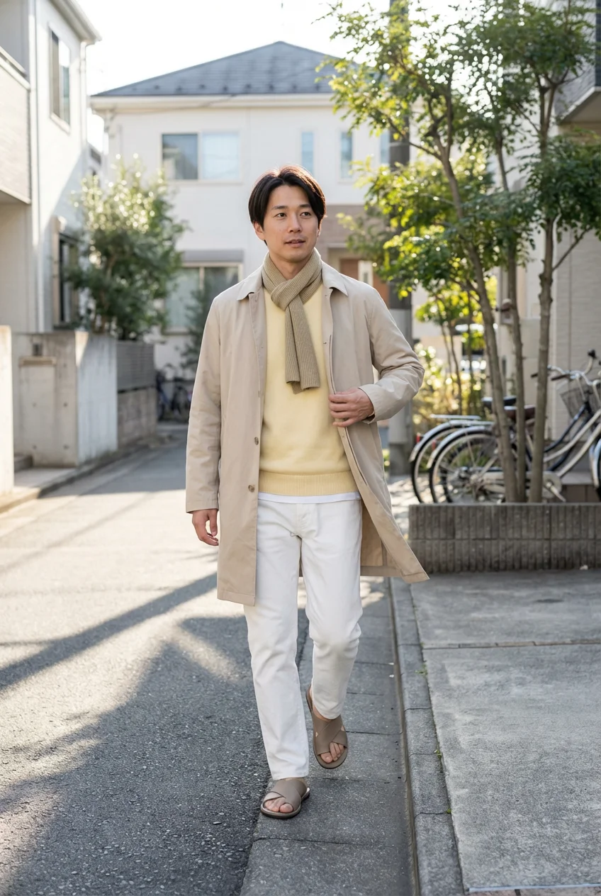 ニットカーディガン コーデ 完全ガイド｜丈・素材・パンツの選び方を徹底解説