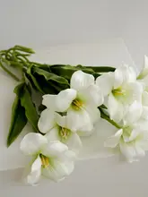 高級感あふれるチューリップデザインの造花【フランス風・花瓶装飾用】