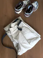 秋用ワイドレッグカーゴパンツ【フィット・ジップ付き・スポーツスタイル】