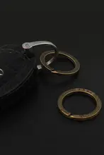 純銅製 ダブルサイド彫刻キーホルダー【クリエイティブデザイン・手作り・車用アクセサリー】