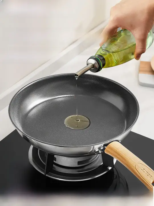Supor フライパン チタンセラミックコーティング 焦げ付きにくい 油だまり 家庭用 目玉焼き パンケーキ ステーキ ガス火対応「SUPOR」