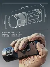 NITECORE TM20K アウトドア強光LED懐中電灯【防身用・高出力・フラッシュモード】