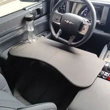 車載用折りたたみデスク【学習・作業用・コンパクトデザイン】
