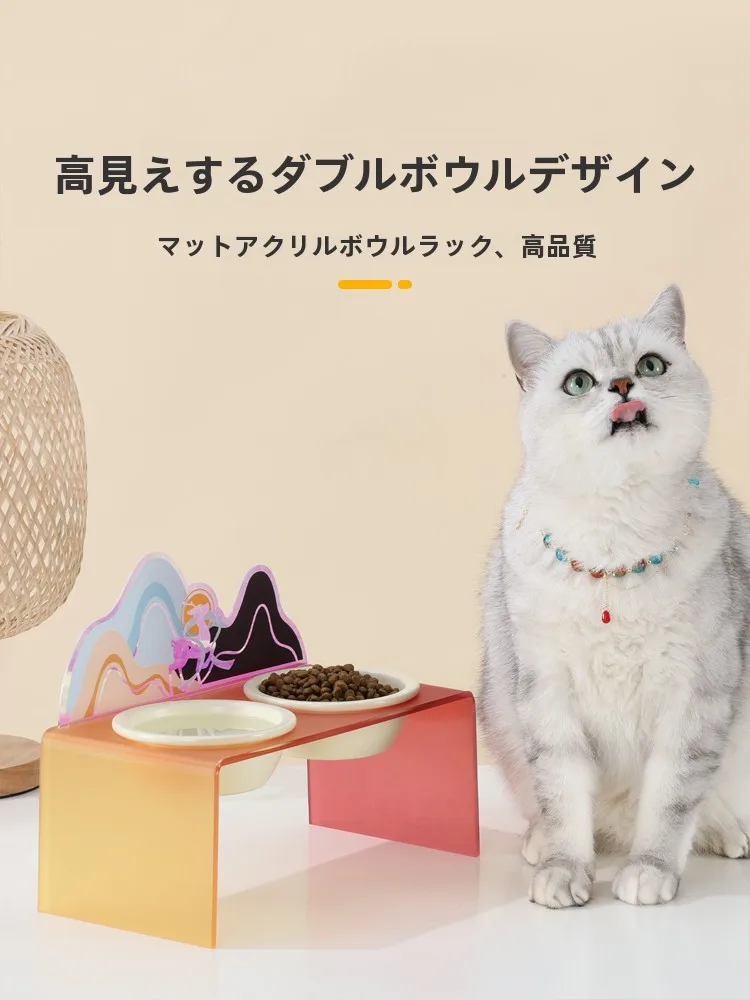  猫の食器台を「壊さない」で選ぶには？陶器と高脚スタンドの組み合わせが本当の安心をもたらす