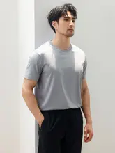 高級感あるメンズ天絲モダールTシャツ【丸首・短袖・洗濯機対応・型崩れしない】
