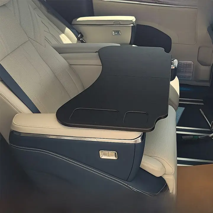 車載折りたたみテーブル【ノートパソコンスタンド・車内作業用】