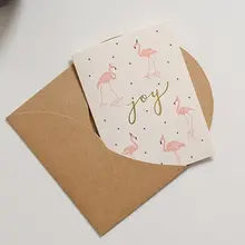メッセージカード 封筒付き アニマル ボタニカル 上品 おしゃれ ありがとう お祝い サンキューカード 「Dailylike」