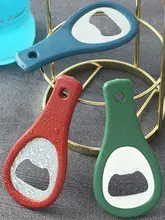 創造的なシンプルプラスチック製ビールオープナー【持ち運び可能・フック付き・ABS素材】