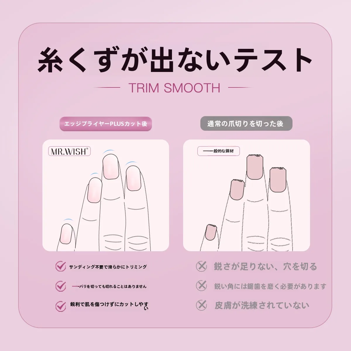 Mr.wish ネイルケアセット：5月に人気の家庭用爪切りセットの実用性と価格分析
