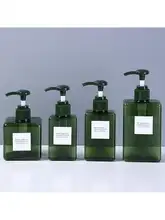 プッシュ式ボトル【シャンプー・洗顔料・化粧品用・プラスチック製・詰め替え用】