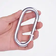 アウトドア登山用鉄製U型フック【亜鉛メッキ・大容量・安全備品】