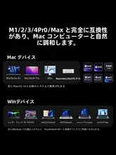Thunderbolt対応 タイプC拡張ドック【8K出力・多画面対応・USBハブ機能】